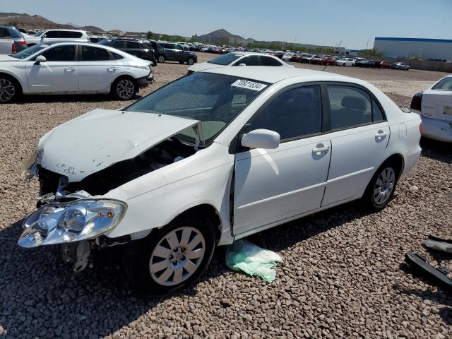 Photo 1 from auction – 2004 TOYOTA COROLLA CE with VIN 1NXBR38E14Z285625