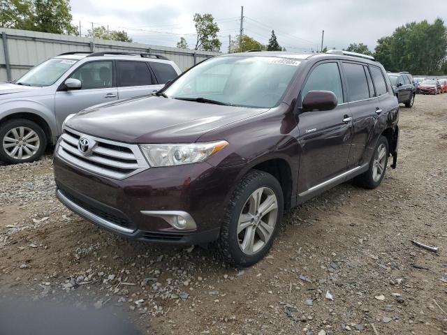 TOYOTA HIGHLANDER 2012 with VIN 5TDDK3EHXCS153952 - Photo from auction