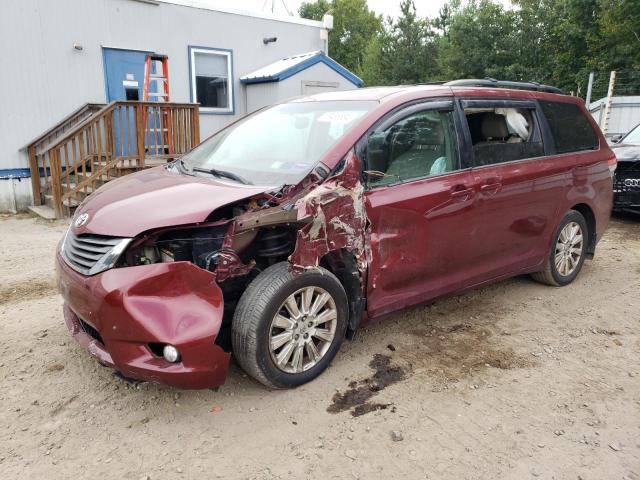 TOYOTA SIENNA XLE 2013 with VIN 5TDDK3DC3DS054851 - Photo from auction