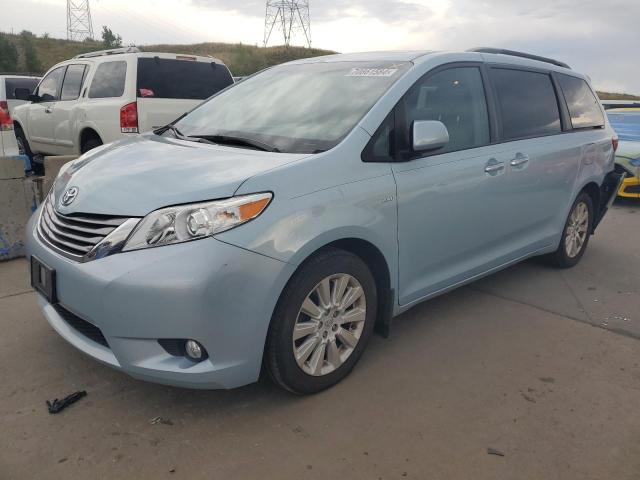 TOYOTA SIENNA XLE 2016 with VIN 5TDDK3DC8GS140368 - Photo from auction