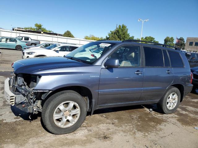 TOYOTA HIGHLANDER 2001 with VIN JTEHF21A410015473 - Photo from auction