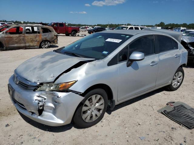 HONDA CIVIC LX 2012 with VIN 2HGFB2F57CH334563 - Photo from auction