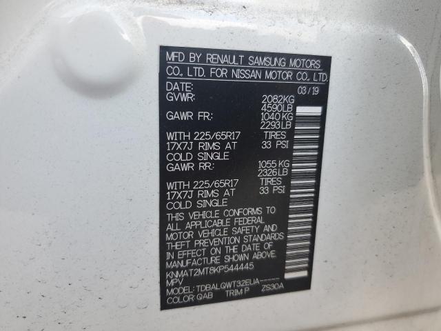 Photo 14 from auction – 2019 NISSAN ROGUE S with VIN KNMAT2MT8KP544445