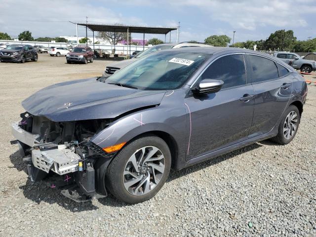 HONDA CIVIC EX 2018 with VIN 2HGFC2F71JH578219 - Photo from auction