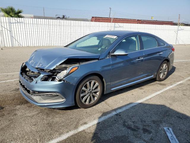 HYUNDAI SONATA SPO 2017 with VIN 5NPE34AF5HH566628 - Photo from auction