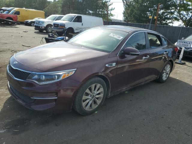 KIA OPTIMA LX 2016 with VIN 5XXGT4L38GG044582 - Photo from auction
