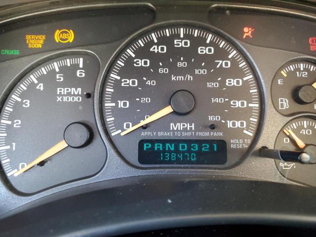 Photo 9 from auction – 2002 CHEVROLET AVALANCHE with VIN 3GNEK13T82G225042