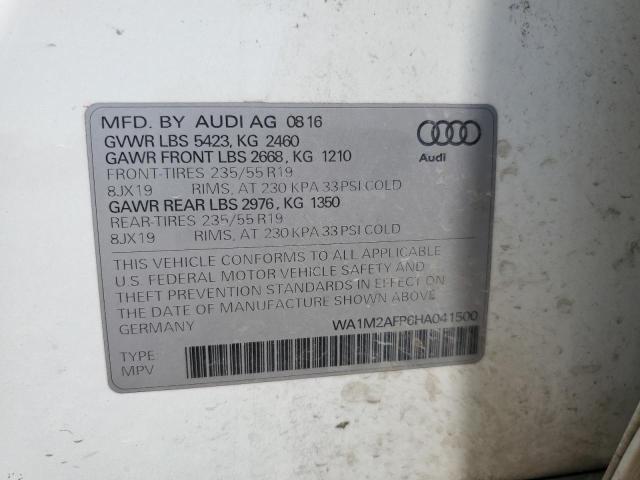 Фото 14 с аукциона – 2017 AUDI Q5 PREMIUM с VIN WA1M2AFP6HA041500