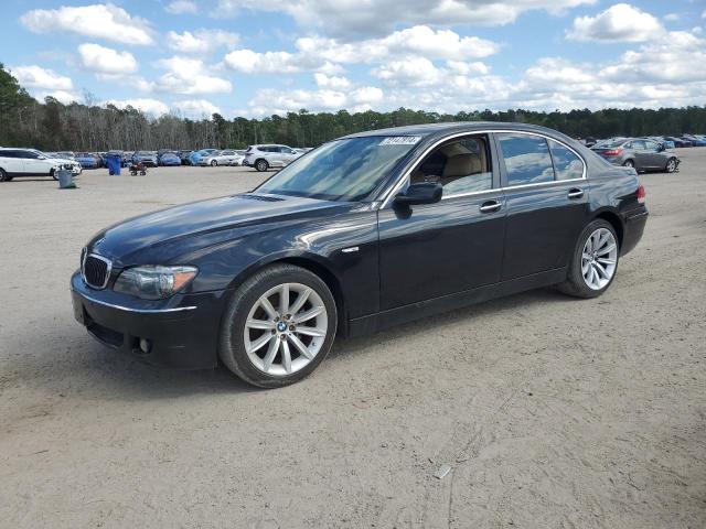 BMW 750 I 2008 with VIN WBAHL83598DT11735 - Photo from auction