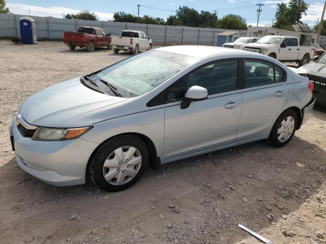 HONDA CIVIC LX 2012 with VIN 2HGFB2F57CH554169 - Photo from auction