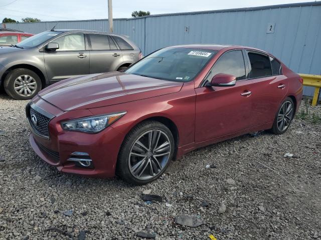 Photo 1 from auction – 2014 INFINITI Q50 BASE with VIN JN1BV7AR9EM694089