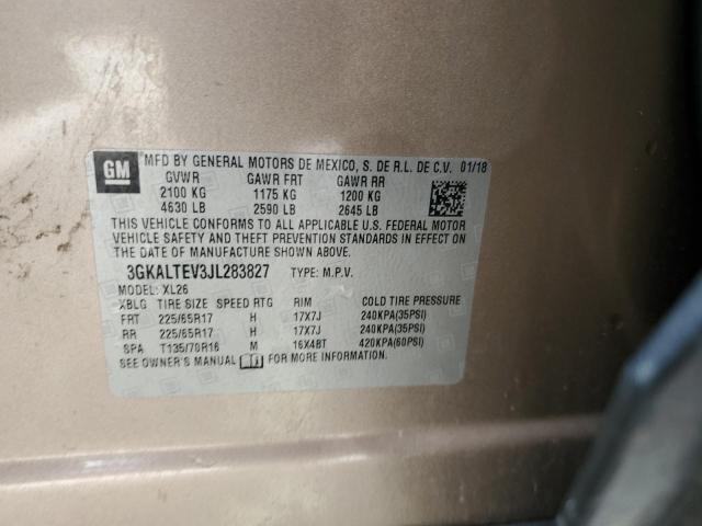Photo 14 from auction – 2018 GMC TERRAIN SL with VIN 3GKALTEV3JL283827