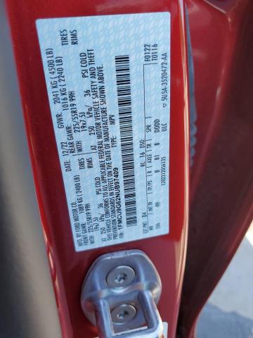Photo 14 from auction – 2022 FORD ESCAPE SE with VIN 1FMCU9G62NUB97409