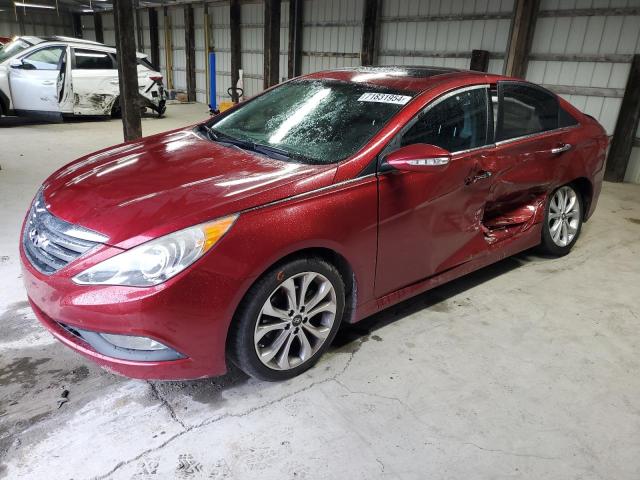 HYUNDAI SONATA SE 2014 with VIN 5NPEC4AB0EH876372 - Photo from auction
