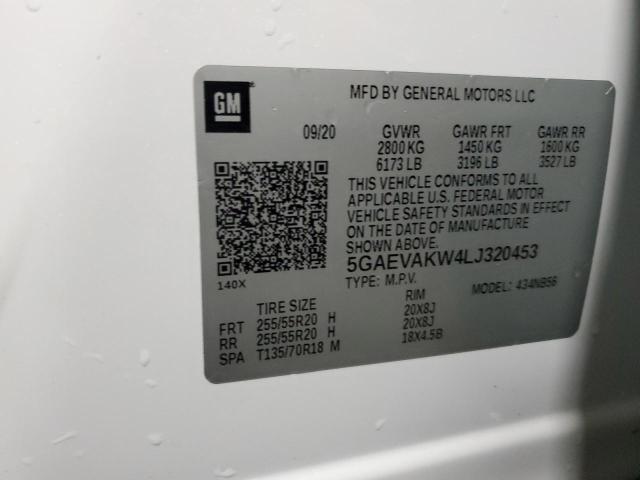 Photo 14 from auction – 2020 BUICK ENCLAVE ES with VIN 5GAEVAKW4LJ320453