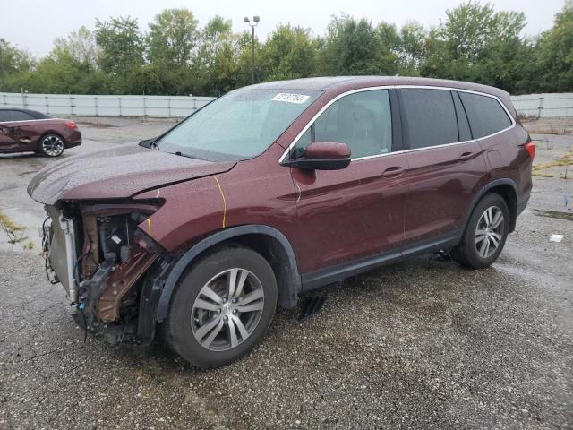 HONDA PILOT EX 2018 with VIN 5FNYF5H30JB022550 - Photo from auction