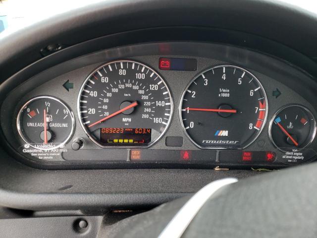 Photo 9 from auction – 1998 BMW M ROADSTER with VIN WBSCK9338WLC86099