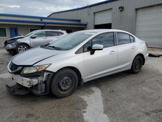 HONDA CIVIC LX 2014 with VIN 19XFB2F57EE086280 - Photo from auction