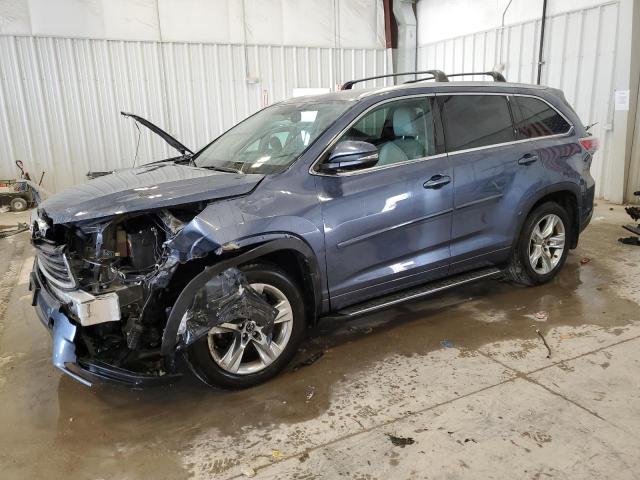 TOYOTA HIGHLANDER 2016 with VIN 5TDDKRFH5GS244800 - Photo from auction