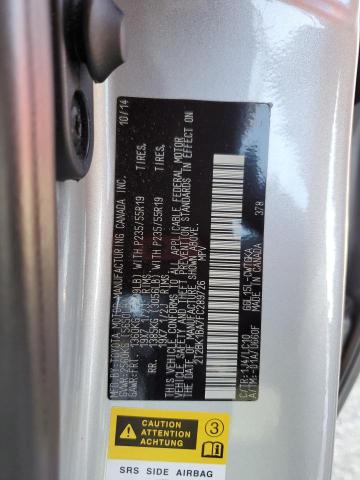 Photo 14 from auction – 2015 LEXUS RX 350 BAS with VIN 2T2BK1BA7FC289726