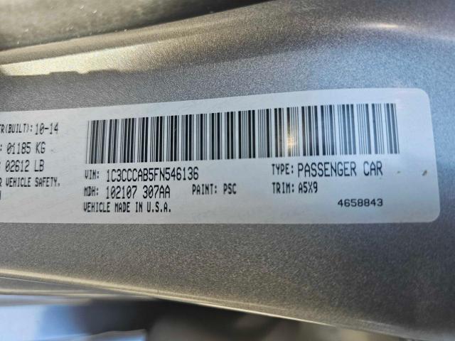 Photo 10 from auction – 2015 CHRYSLER 200 LIMITE with VIN 1C3CCCAB5FN546136
