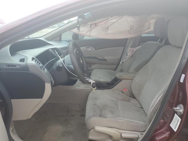 Photo 7 from auction – 2012 HONDA CIVIC LX with VIN 2HGFB2F54CH507780