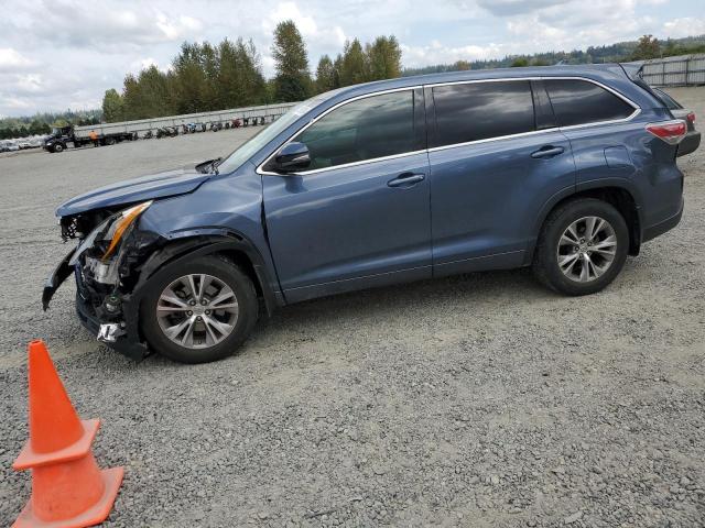 TOYOTA HIGHLANDER 2014 with VIN 5TDBKRFH5ES015344 - Photo from auction