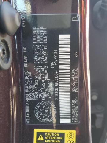 Photo 14 from auction – 2013 TOYOTA HIGHLANDER with VIN 5TDDK3EH6DS216644