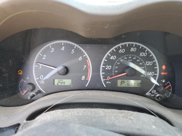 Photo 9 from auction – 2009 TOYOTA COROLLA BA with VIN 2T1BU40E19C140612
