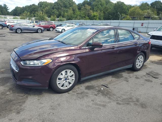 FORD FUSION S 2013 with VIN 3FA6P0G70DR232196 - Photo from auction