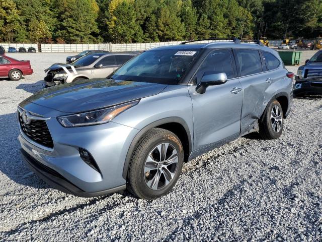 TOYOTA HIGHLANDER 2021 with VIN 5TDGZRAH6MS049607 - Photo from auction