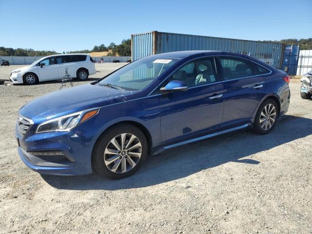 HYUNDAI SONATA SPO 2015 with VIN 5NPE34AF5FH097330 - Photo from auction