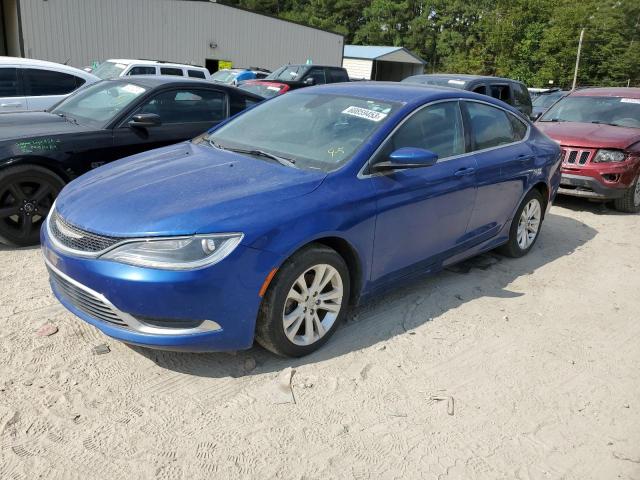 CHRYSLER 200 LIMITE 2015 with VIN 1C3CCCAB3FN625286 - Photo from auction