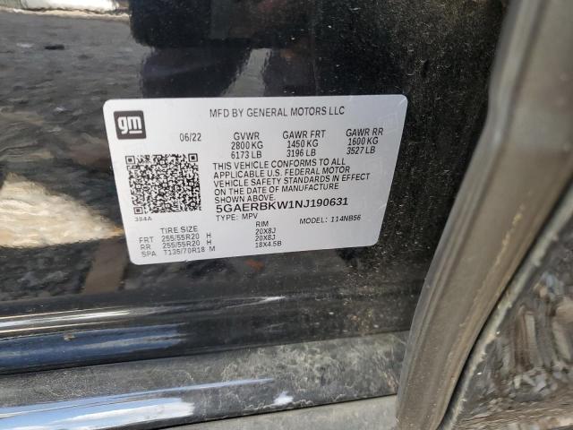 Photo 14 from auction – 2022 BUICK ENCLAVE ES with VIN 5GAERBKW1NJ190631