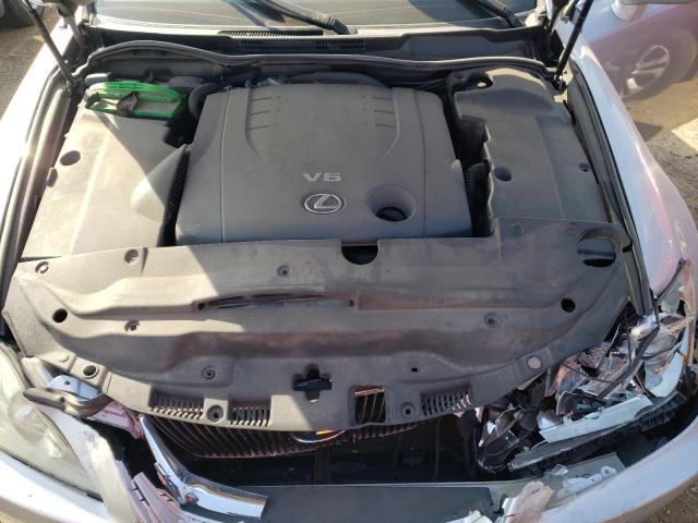 Photo 11 from auction – 2007 LEXUS IS 250 with VIN JTHCK262075010728