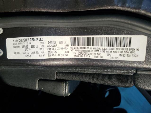 Photo 14 from auction – 2014 JEEP CHEROKEE L with VIN 1C4PJMCB2EW246178