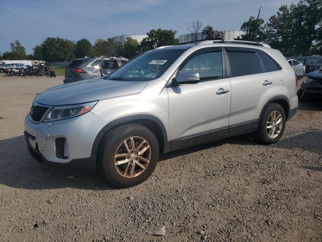 KIA SORENTO LX 2014 with VIN 5XYKT4A67EG485801 - Photo from auction
