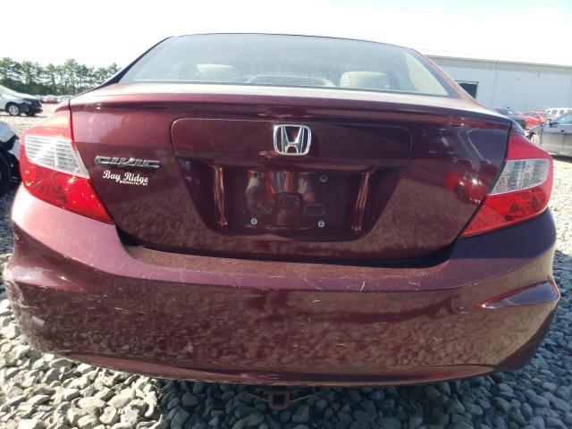 Photo 6 from auction – 2012 HONDA CIVIC LX with VIN 19XFB2F5XCE389647