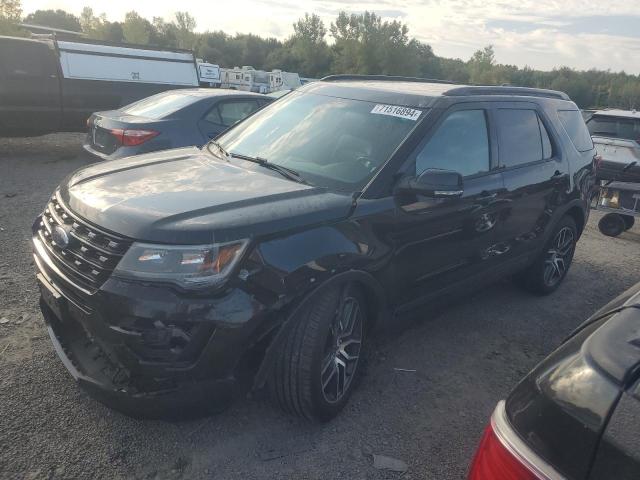 FORD EXPLORER S 2017 with VIN 1FM5K8GT1HGB48588 - Photo from auction
