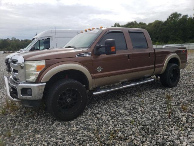 FORD F250 SUPER 2011 with VIN 1FT7W2BT2BEA10616 - Photo from auction