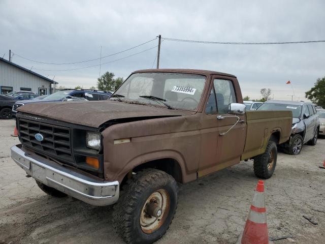 FORD F250 1982 with VIN 1FTHF26Z5CPA19545 - Photo from auction