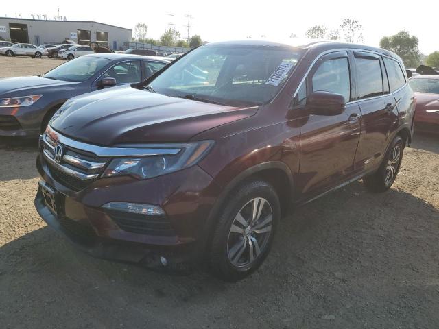 HONDA PILOT EX 2016 with VIN 5FNYF5H31GB004101 - Photo from auction
