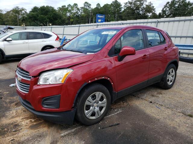 CHEVROLET TRAX LS 2015 with VIN KL7CJKSB3FB159643 - Photo from auction