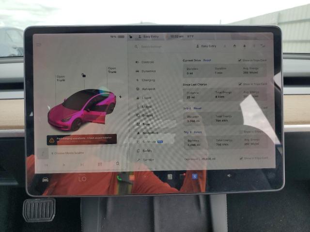 Photo 9 from auction – 2021 TESLA MODEL 3 with VIN 5YJ3E1EA1MF919812