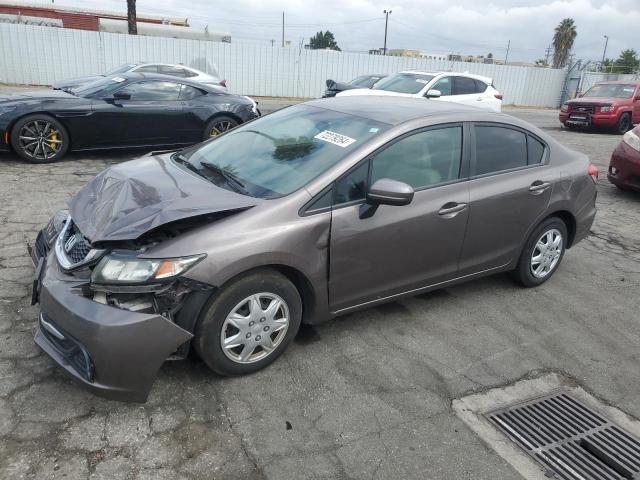HONDA CIVIC LX 2014 with VIN 19XFB2E52EE004957 - Photo from auction