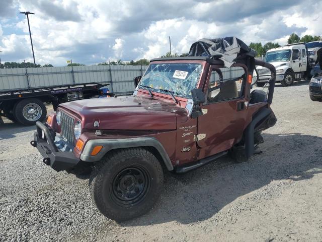 JEEP WRANGLER / 2001 with VIN 1J4FA49S11P303486 - Photo from auction
