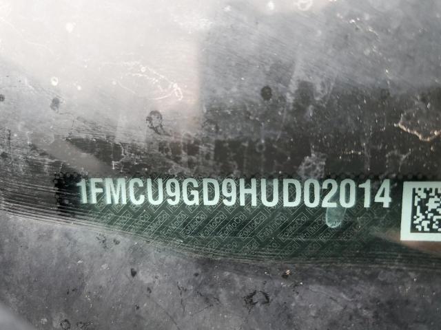 Photo 14 from auction – 2017 FORD ESCAPE SE with VIN 1FMCU9GD9HUD02014