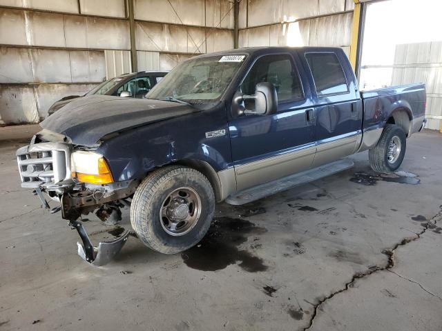 FORD F250 SUPER 2001 with VIN 1FTNW20L91EA06152 - Photo from auction
