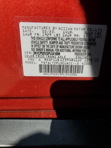 Photo 14 from auction – 2023 NISSAN KICKS SR with VIN 3N1CP5DV3PL541006