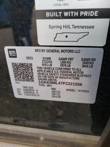 Photo 14 from auction – 2023 GMC ACADIA SLT with VIN 1GKKNML47PZ221556